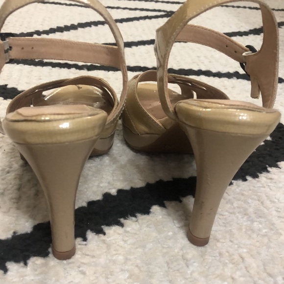 Nurture Beige Heeled Dress Sandals 7M - Picture 4 of 12